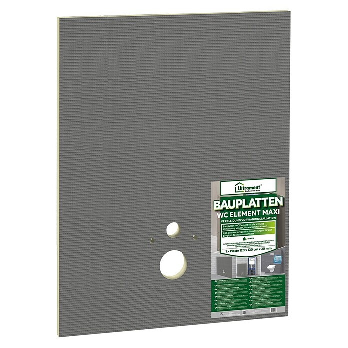 Ultrament Bouwplaat Toiletplaat (l x b x d: 120 x 120 x 2 cm) | BAUHAUS