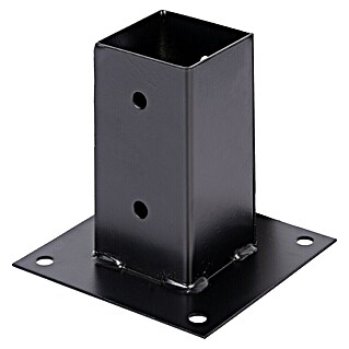 Stabilit Aufschraubhülse (L x B x H: 71 x 71 x 150 mm, Stahl, Pulverbeschichtet)