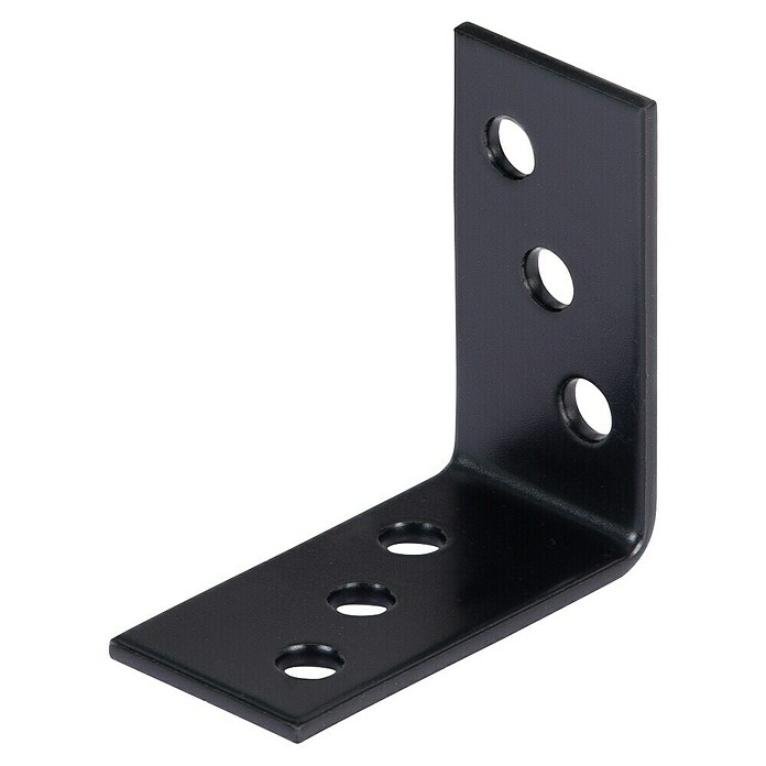 Stabilit Escuadra con placa perforada (L x An x Al: 40 x 40 x 20 mm, Revestido, Espesor: 2 mm) | BAUHAUS