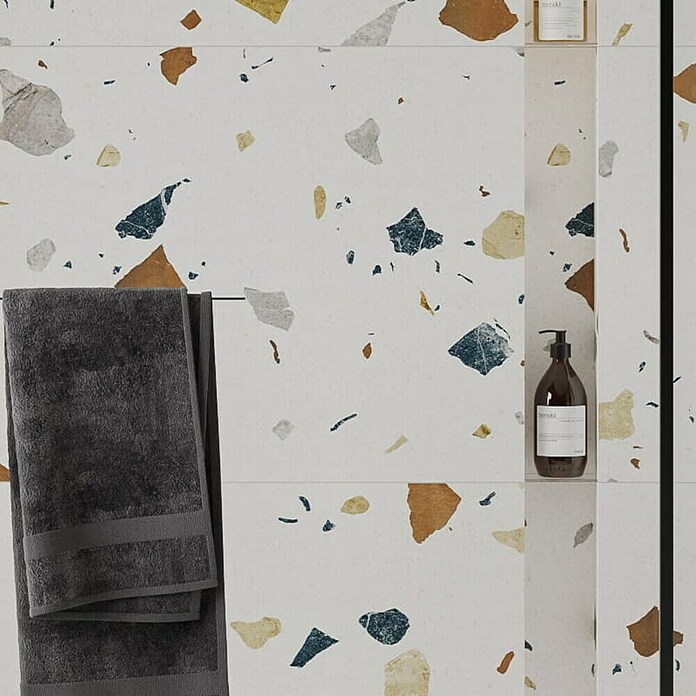 Cersanit Porculanska pločica GPT1031  (Keramika, 59,8 x 119,8 cm, Bijela s uzorkom, Mat) | BAUHAUS