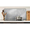 CUCINE Küchenrückwand (Cracked Concrete, 80 x 40 cm, Stärke: 6 mm, Einscheibensicherheitsglas (ESG))