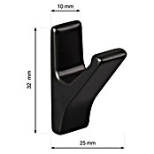 Walteco Garderobna kuka Cubel  (D x Š x V: 32 x 10 x 25 mm) | BAUHAUS