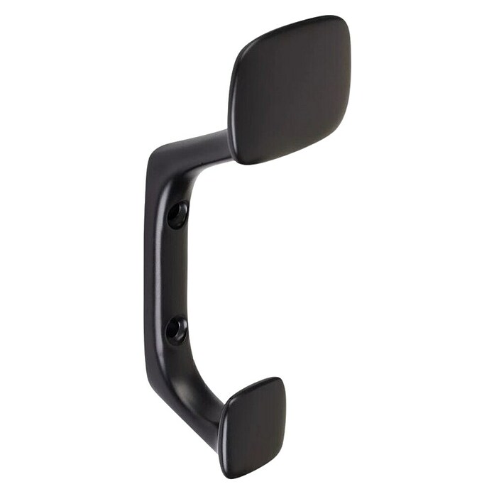 Walteco Garderobna kljuka Montorio  (Do x Š x V: 110 x 45 x 40 mm, Število kaveljčkov: 2 kos) | Kljuke za obešanje | Oprema za garderobe | Pohištvo | Dekoracija stanovanja | Izdelki | BAUHAUS