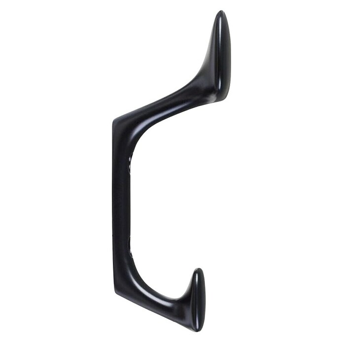 Walteco Garderobna kljuka Montorio  (Do x Š x V: 110 x 45 x 40 mm, Število kaveljčkov: 2 kos) | Kljuke za obešanje | Oprema za garderobe | Pohištvo | Dekoracija stanovanja | Izdelki | BAUHAUS