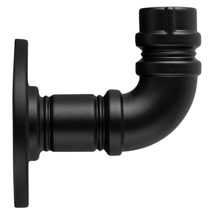 Walteco Garderobna kuka Rustic  (Promjer: 54 mm, Crna) | BAUHAUS
