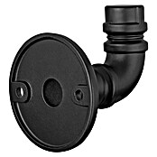 Walteco Garderobna kuka Rustic  (Promjer: 54 mm, Crna) | BAUHAUS