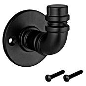 Walteco Garderobna kuka Rustic  (Promjer: 54 mm, Crna) | BAUHAUS