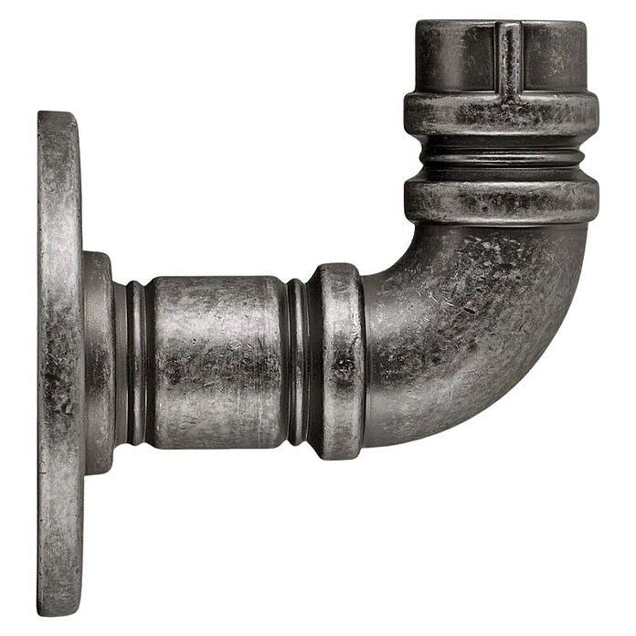 Walteco Garderobna kuka Rustic  (Promjer: 54 mm, Srebrna) | BAUHAUS