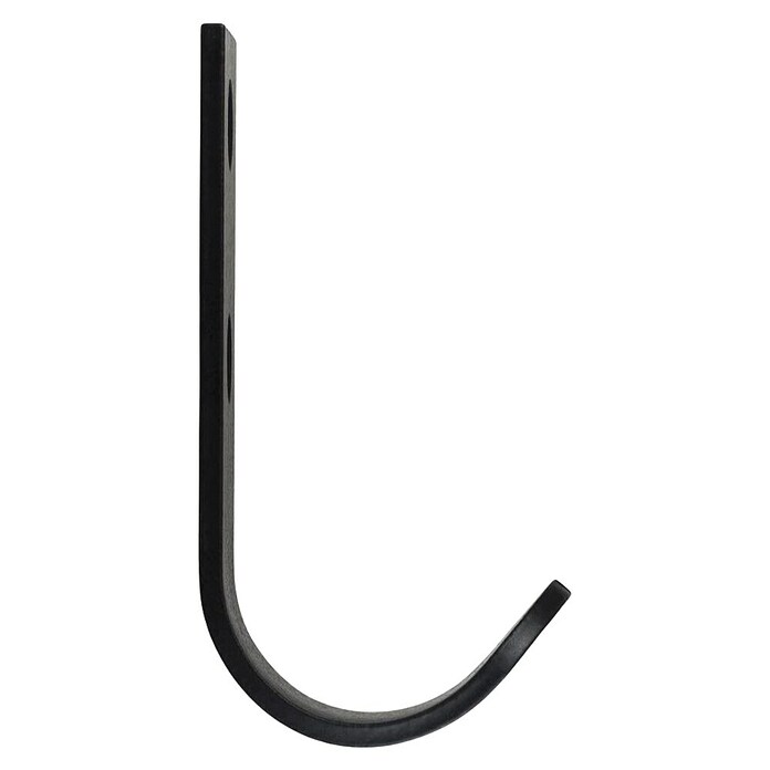 Walteco Garderobna kuka A1  (D x Š x V: 60 x 20,2 x 30,5 mm, Crna) | BAUHAUS