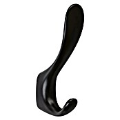 Walteco Garderobna kuka Maxial  (D x Š x V: 123 x 23 x 58 mm, Crna) | BAUHAUS