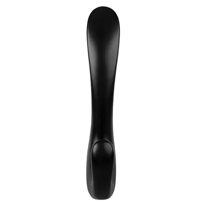 Walteco Garderobenhaken Maxial - L x B x H: 123 x 23 x 58 mm, Anzahl Haken: 2 Stk., Schwarz - Nahaufnahme einer schwarzen ergonomischen Mauspad-Handgelenkstütze, die Komfort und Unterstützung für den Computergebrauch bietet.
