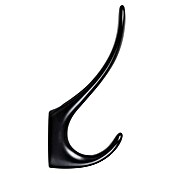Walteco Garderobna kuka Maxial  (D x Š x V: 123 x 23 x 58 mm, Crna) | BAUHAUS