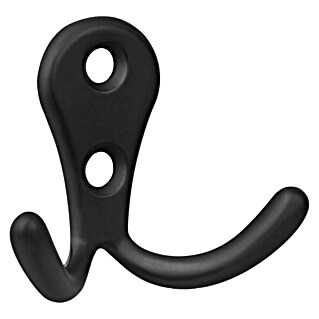 Walteco Garderobna kljuka Romero II (Do x Š x V: 44 x 54 x 24 mm, Število kaveljčkov: 2 kos)