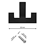 Walteco Garderobna kuka Regen 1  (D x Š x V: 52 x 40 x 40 mm) | BAUHAUS