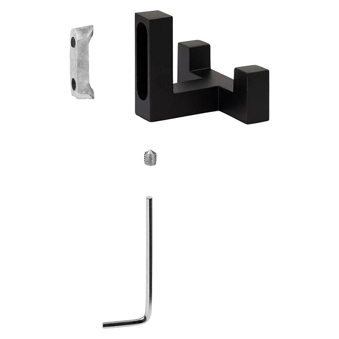 Walteco Garderobna kuka Regen 1  (D x Š x V: 52 x 40 x 40 mm) | BAUHAUS