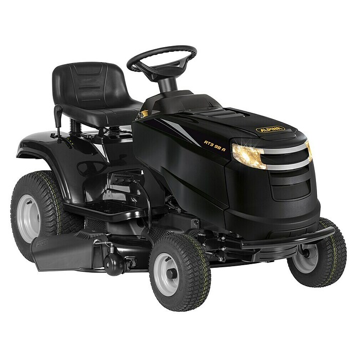 Alpina Rasentraktor (6,5 kW bei 2.800 U/min, Schnittbreite: 98 cm)