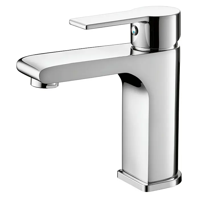 Cosmobath Sherbrooke Grifo de lavabo - Cromo, Brillante - Elegante grifo de baño cromado, diseño moderno, perfecto para cualquier baño. Mejora tu espacio con este elegante accesorio.