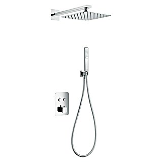 Imex Sistema de ducha Madeira (Con grifo termostático, Cromo)