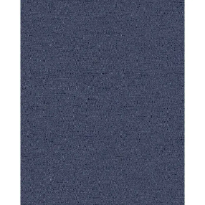 SCHÖNER WOHNEN-Kollektion Vliestapete - Blau, Uni, 10,05 x 0,53 m - Dunkelblauer Stoff mit feiner Textur für Möbel, Kleidung oder Dekoration. Vielseitig und elegant, ideal für verschiedene Anwendungen.