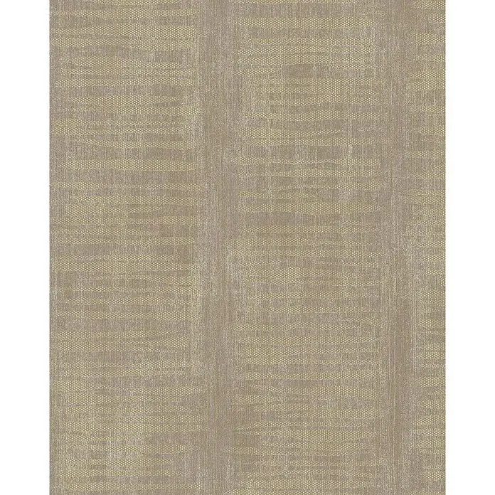 Marburg Nabucco Vliestapete Masala - Beige, Streifen, 10,05 x 0,53 m - Detailaufnahme eines Textilprodukts mit einem feinen, komplexen Muster in Erdtönen, das eine elegante und subtile Textur zeigt.