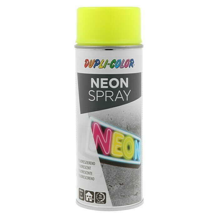Dupli-Color Effect Neonspray (Citroengeel, Mat, Sneldrogend, 400 ml)