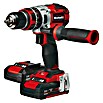 Einhell Power X-Change Akku-Schlagbohrschrauber (18 V, Li-Ionen, 2 Ah, 2 Akkus, Leerlaufdrehzahl: 0 U/min - 1.800 U/min)