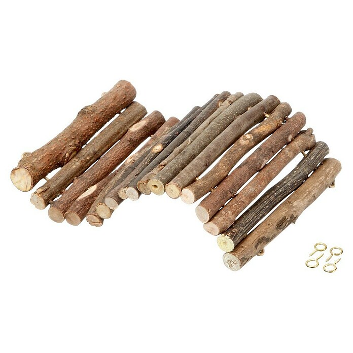 Karlie Knaagdierspeelgoed Wilgenbrug (34 x 19 x 3 cm, Hout) | BAUHAUS