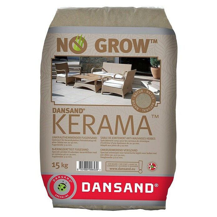 Dansand Fugensand No Grow (Sand/Neutral, Fugentiefe: 20 - 30 mm, 15 kg)