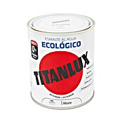 Titanlux Esmalte de color Eco (Blanco, 250 ml, Mate)