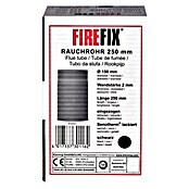 Firefix Ofenrohr (Ø x L: 150 x 250 mm, Senotherm lackiert, Schwarz) | BAUHAUS