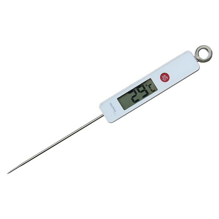 Technoline Bratenthermometer WS 1010LC-Display, 28 x 2,4 x 1 cm Front View