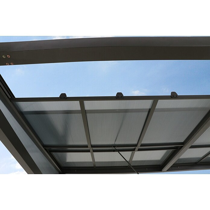 Sunfun Pavillon (L x B: 400 x 300 cm, Anthrazit)