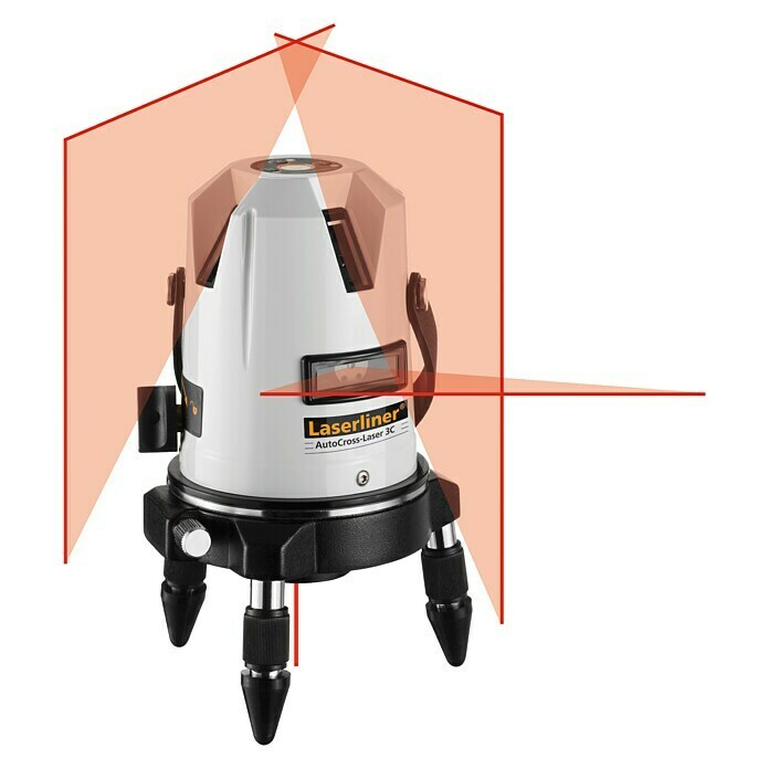 Laserliner Nivel láser en cruz AutoCross-Laser 3C Plus (Precisión de medición: 2 mm a 10 m)