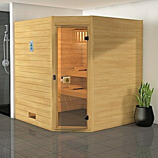 Weka Massivholzsauna 539 GT Gr.3 (L x B x H: 189 x 239 x 203,5 cm, Grundfläche: 3,91 m²)