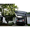 Ximax Carport Portoforte 110 (4,9 x 2,7 m, Einfahrtshöhe: Max. 2,2 m, Mattbraun, Schneelast: 137 kg/m²)