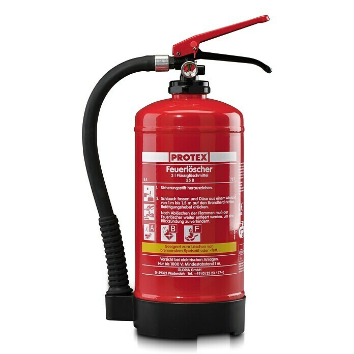 Feuerlöscher3 l, Löschmittel: Schaum Unknown