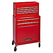 Werkplaatswagen WW-09 (33 x 61,6 x 109,8 cm, Aantal vakken: 2, Aantal schuifladen: 8)