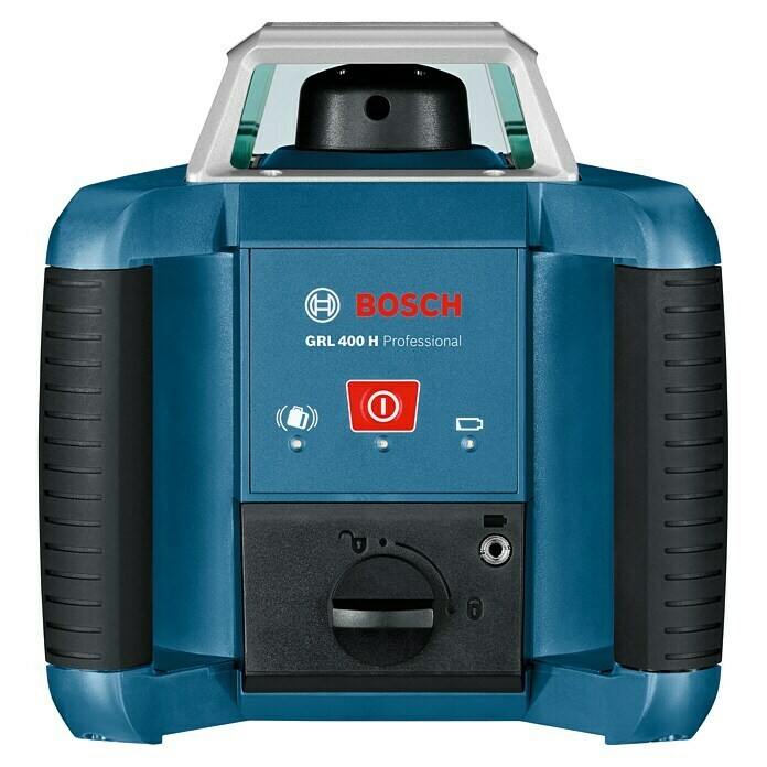 Bosch Professional Rotationslaser GRL 400 HMax. Arbeitsbereich: Ø 400 m mit Empfänger, Messgenauigkeit: ± 0,08 mm/m Front View