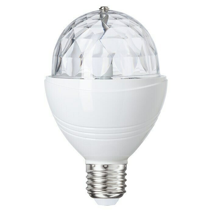 LED svjetiljka Disko kugla (3 W, E27, RGB-LED)