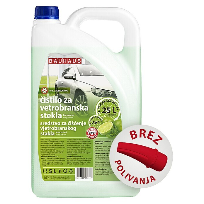 BAUHAUS Čistilo za vetrobransko steklo  (5 l, Vonj: Limeta) | 2750 - Reinigung, Pflege, Schmierung | BDDB - Autopflege | BDD - Autozubehör | BD - Autozubehör | B - Werkz/Masch/Maschzubeh/Auto | BAUHAUS