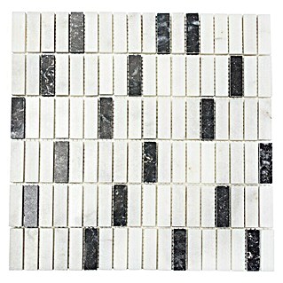 Mosaikfliese Koloni XNT 42828 (30,5 x 30,5 cm, Weiß, Matt)