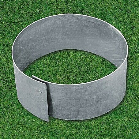 Bellissa Rasenkante Kreis (30 x 13 cm, Stahl, Verzinkt)