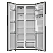 PKM Kühl-Gefrierkombination GKS SBS490NFWDIXJ (Nutzinhalt Gesamt: 444 l, 61 x 83 x 178,5 cm, Inox-Design) | BAUHAUS