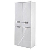 Schildmeyer Sunny Hochschrank (35 x 65 x 159 cm, Weiß glänzend)