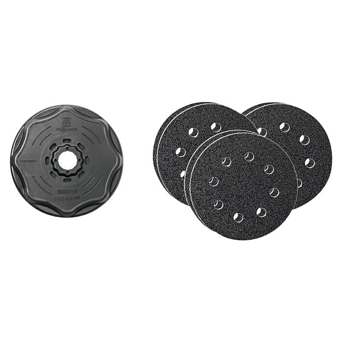 Fein Starlock Plus Schuurplateauset (Diameter: 115 mm, 7-delig)