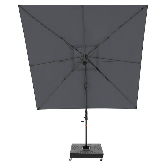 Doppler Ampelschirm myZone AX (Anthrazit, Bespannungsmaß (L x B): 280 x 280 cm) | BAUHAUS