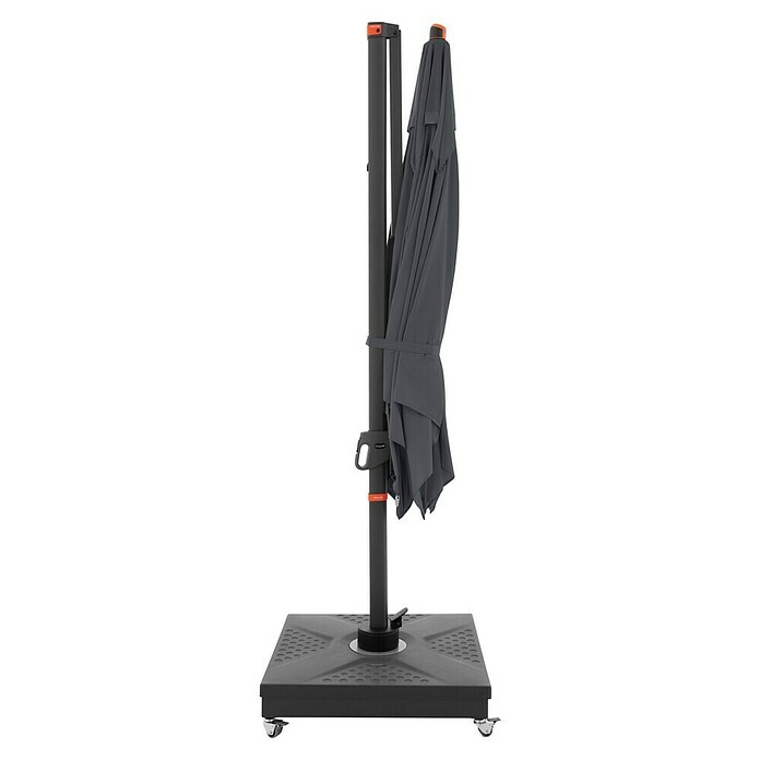 Doppler Ampelschirm myZone AX (Anthrazit, Bespannungsmaß (L x B): 280 x 280 cm) | BAUHAUS