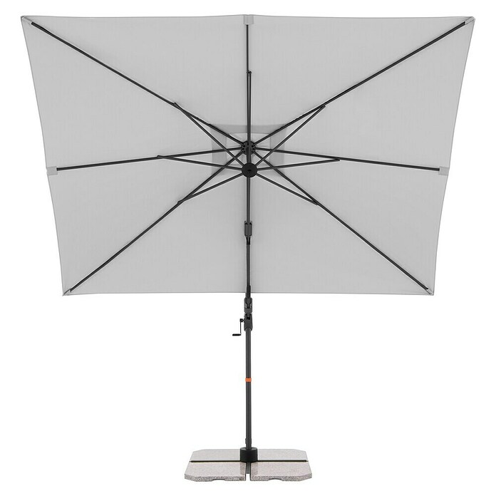 Doppler Ampelschirm myZone AX (Hellgrau, Bespannungsmaß (L x B): 320 x 240 cm) | BAUHAUS