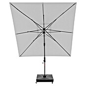 Doppler Ampelschirm myZone AX (Hellgrau, Bespannungsmaß (L x B): 280 x 280 cm) | BAUHAUS