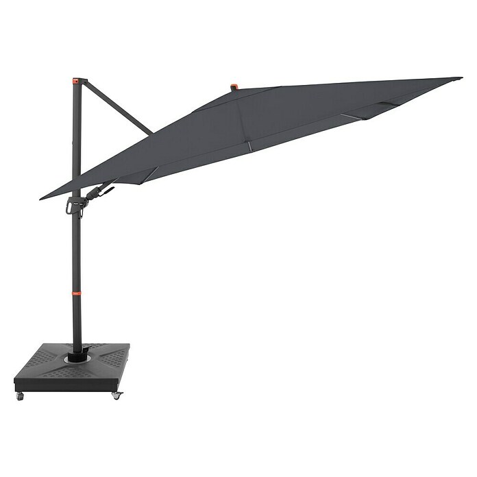 Doppler Ampelschirm myZone AX (Anthrazit, Bespannungsmaß (L x B): 280 x 280 cm) | BAUHAUS